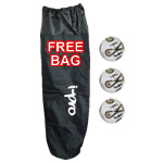 3 x i-Pro Bullet Match Footballs PLUS free ball bag
