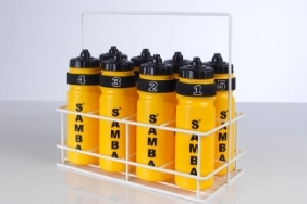 8 Bottle Plastic Coated Wire Carrier 