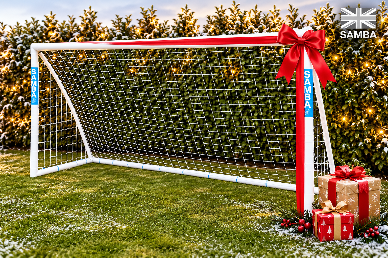SAMBA PLAY 12ft x 6ft Garden Football Goal