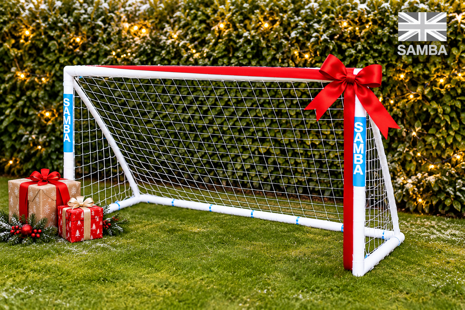 SAMBA PLAY 8ft x 4ft Garden Football Goal