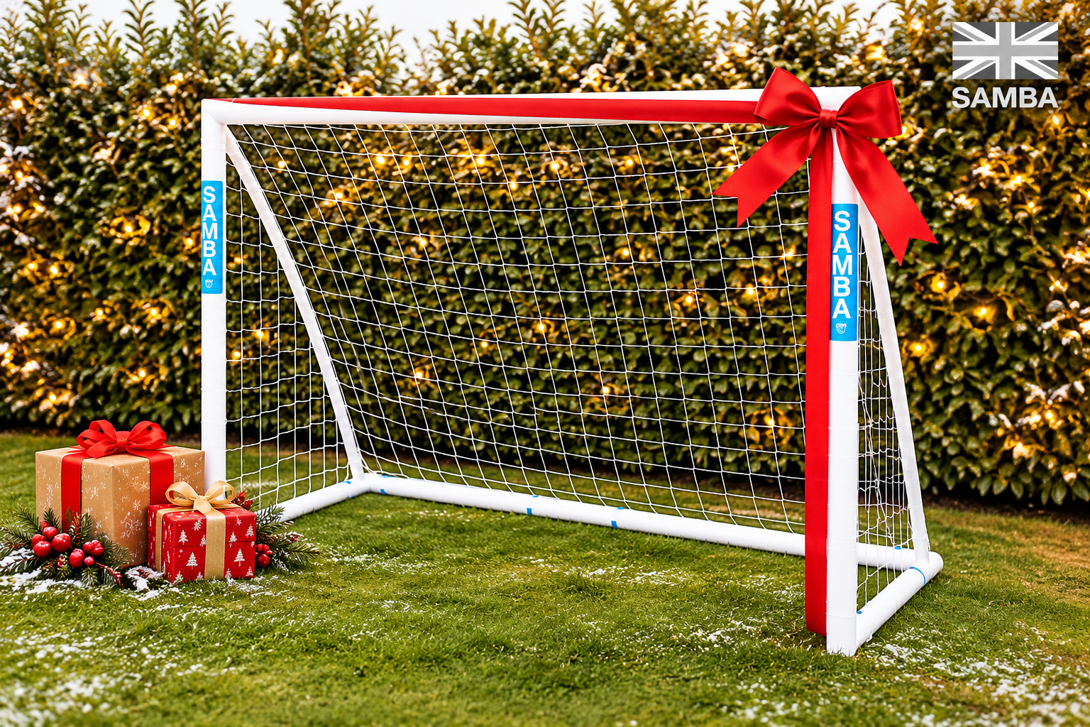 SAMBA PLAY 8ft x 6ft Garden Football Goal