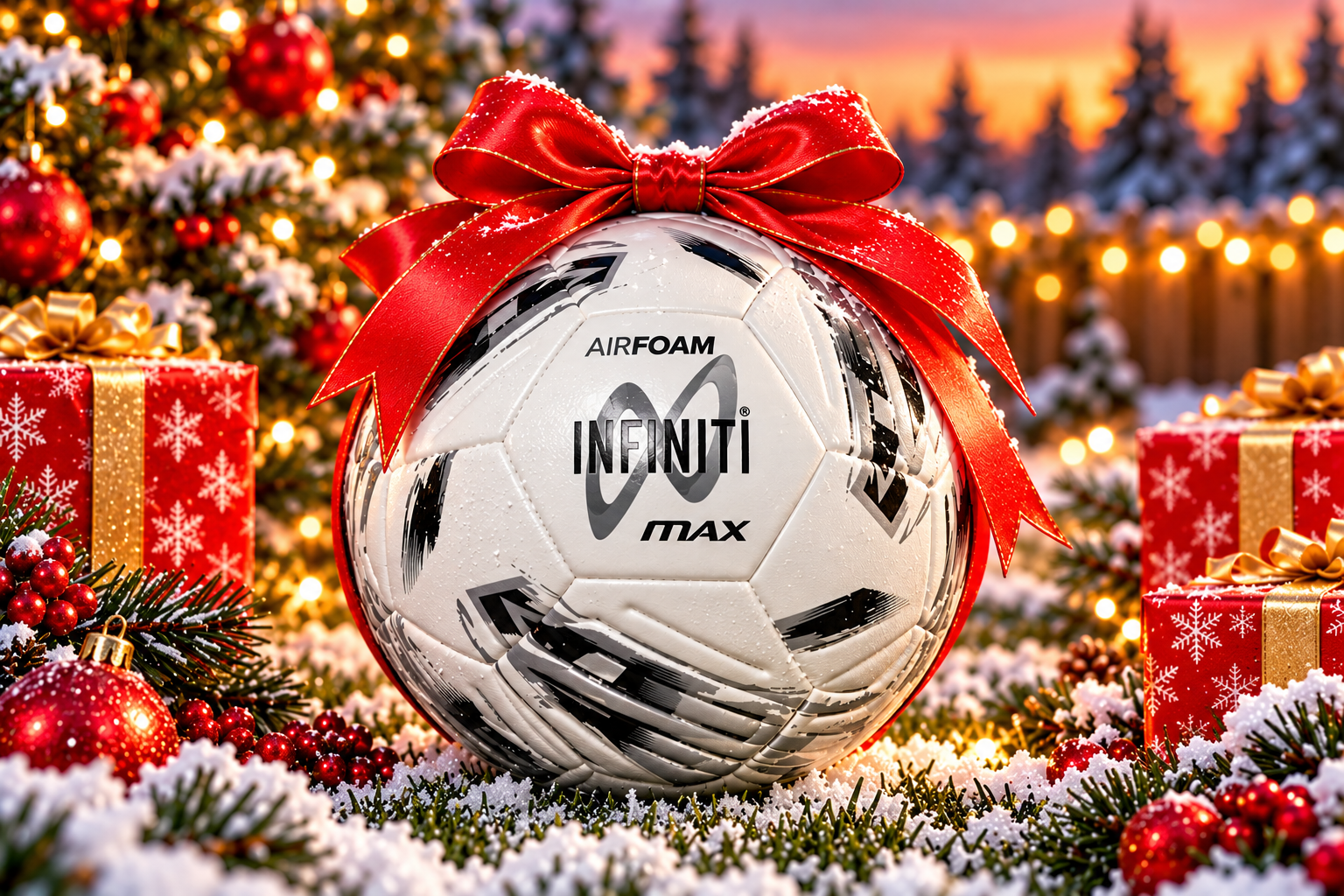 Infiniti 4 MAX Training with AirFoam™️ Ball Silver/White/Black 