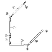 8' x 6' Goal Spare Parts
