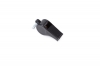 Black plastic referees whistle available from Samba Sports 