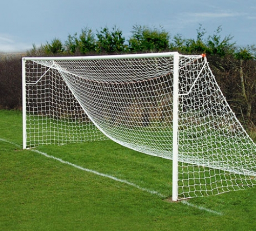 Full Size 60mm & 76mm Steel Football Goals Socketed