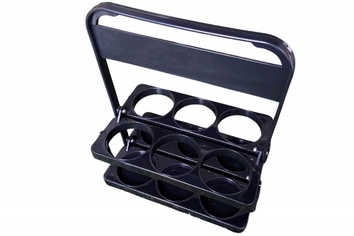 Plastic Folding Water Bottle Carrier