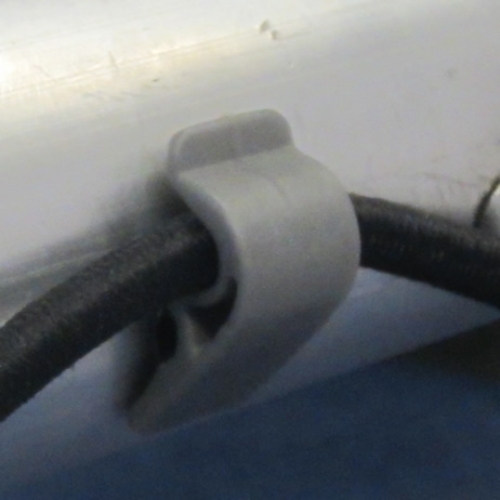 Net clip for 5 x 3 aluminium folding goal