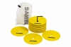 Medium round flat rubber markers set of 20 available from Samba Sports perfect for coaching 