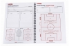 Samba A4 Game Planner, allows you to keep a comprehensive record of all your matches throughout the season. The game planner can record not only your own team's performance but also the opposition. Other features include team shape objectives, attacking a