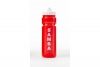 Red/White Samba water bottle  750ml sports bottle unique valve and player ID block