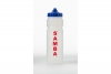 Clear Samba water bottle  750ml sports bottle unique valve and player ID block
