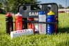 Samba 750ml water bottles 5 colours  750ml sports bottle unique valve and player ID block