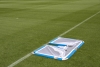 6' x 4' aluminium folding football goal available from Samba Sports 