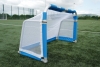 Front view of SAMBA 4ft x 2.5ft aluminium football goal for FA 3v3 games