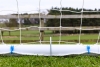 Ground anchor securing SAMBA PLAY goal into grass
