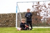Garden kickabout with SAMBA PLAY football goal