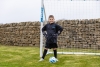 Garden kickabout with SAMBA PLAY football goal